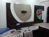 tv-unit-veneer-finish-with-glass-painting